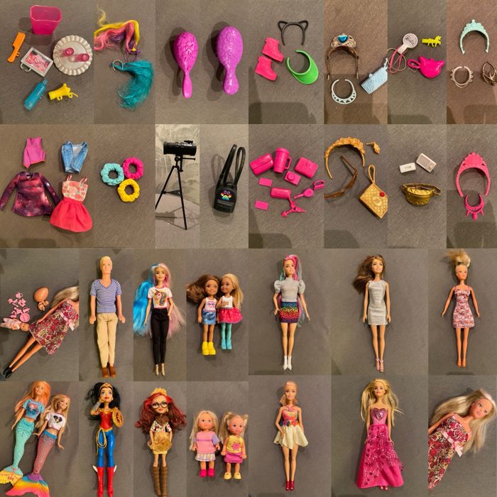 Camper/kamper Barbie zestaw z lalkami i akcesoriami