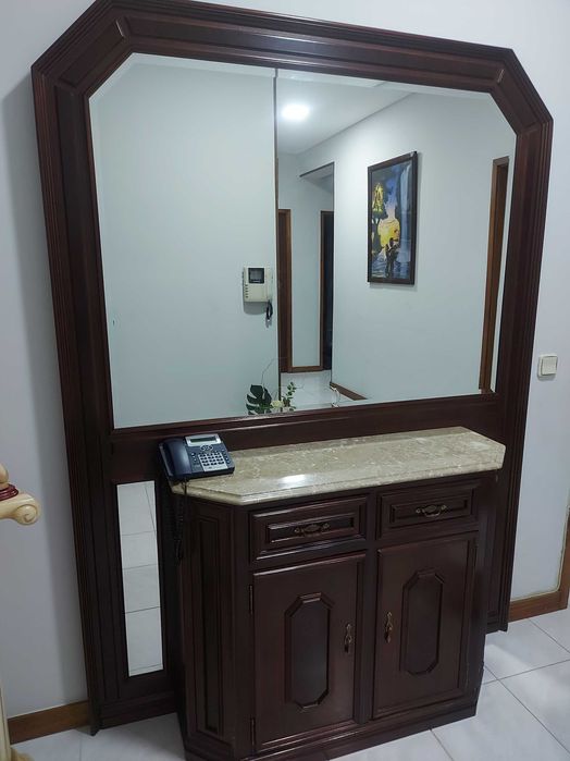 Movel com marmore como novo