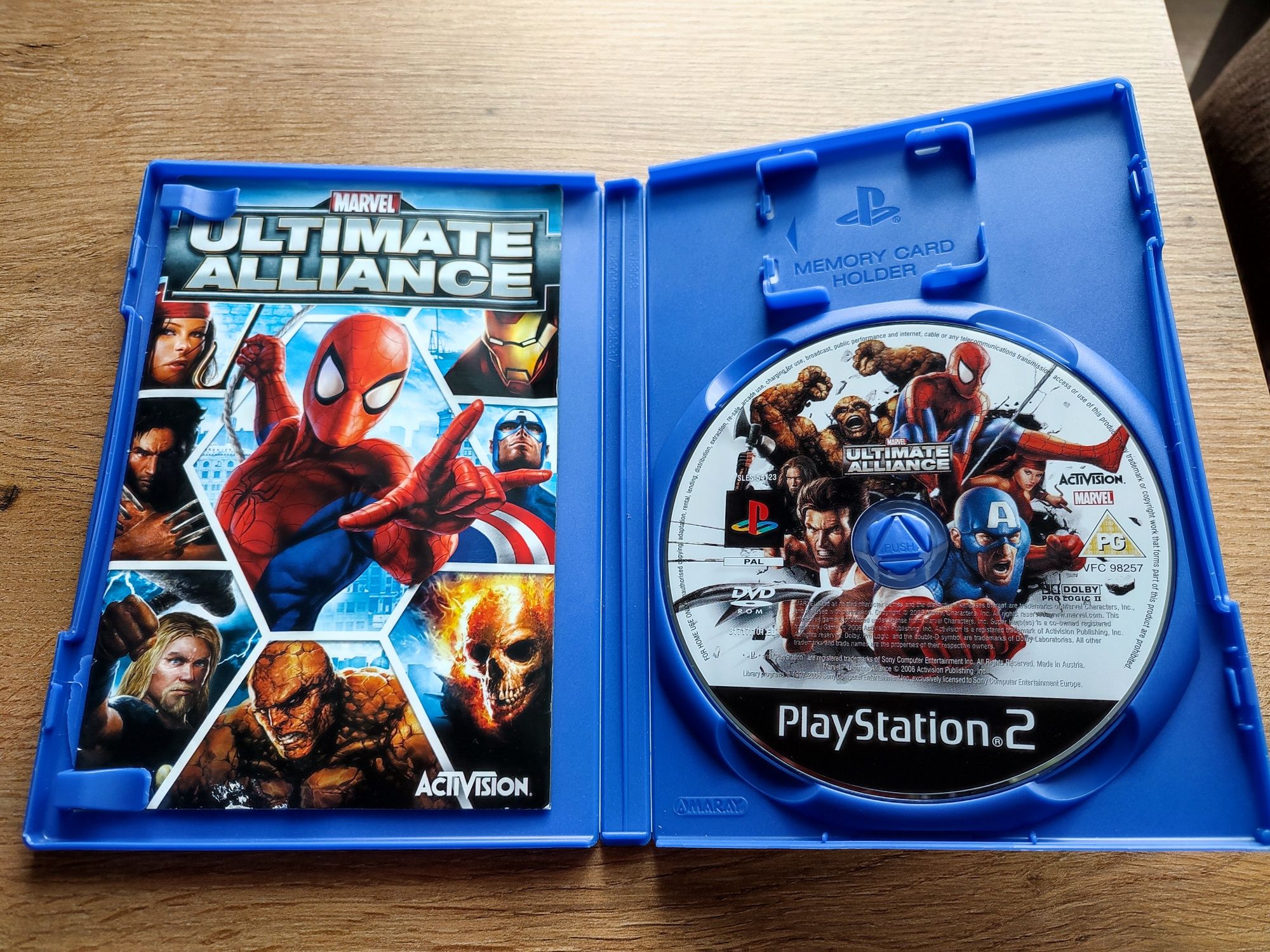 Marvel Ultimate Alliance PS2 3xAng