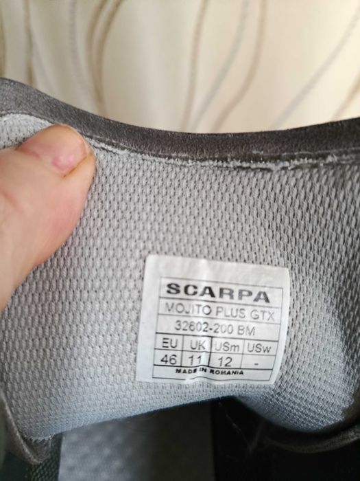 Водостойкие термо ботинки Scarpa Gore-Tex Натур КОЖА