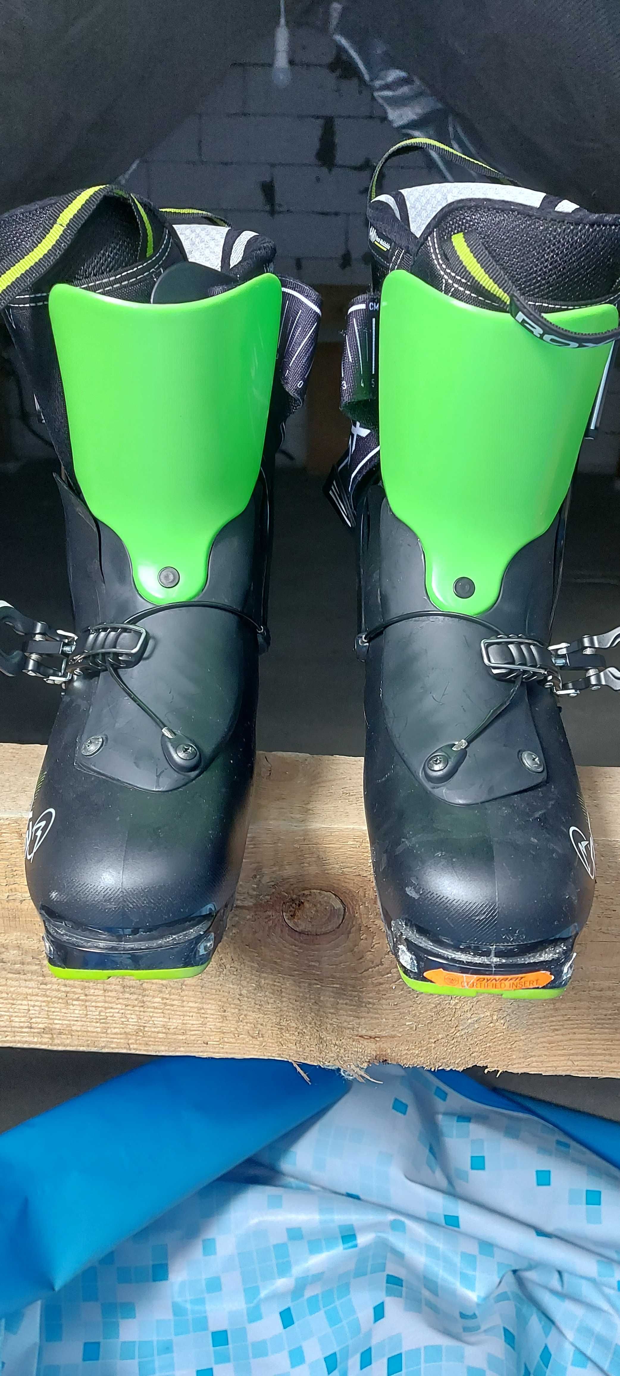 Buty skiturowe Roxa RX Scout -black-green rozm.43 28,5 cm.