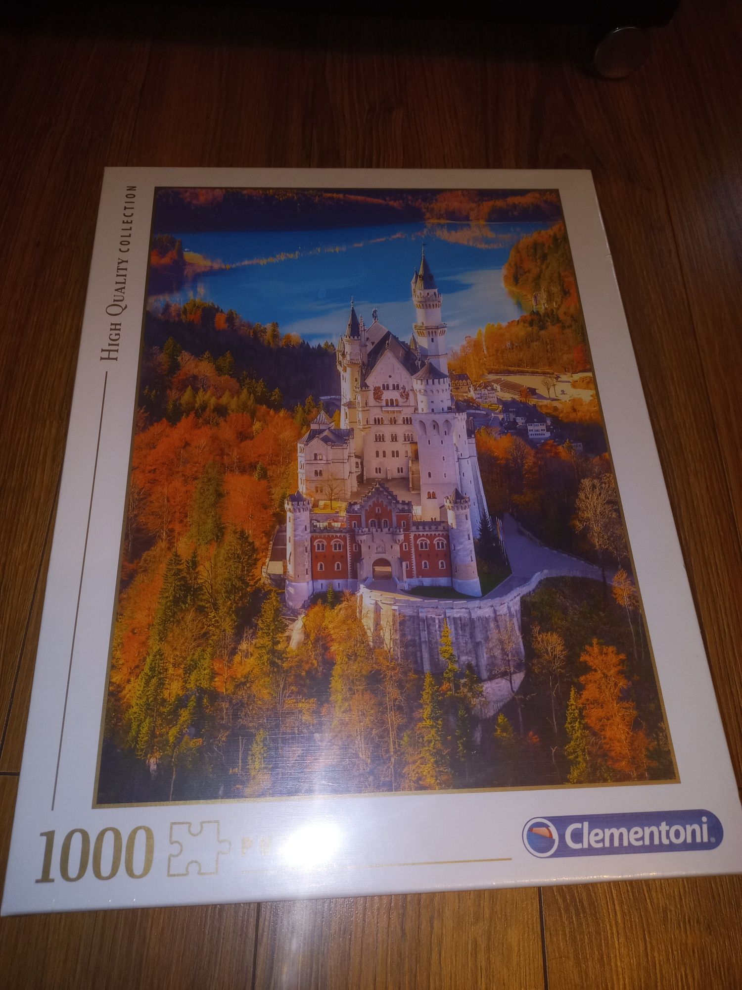 Nowe puzzle zamek 1000elem.