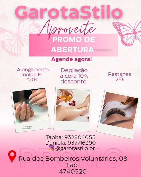 Promoção de abertura