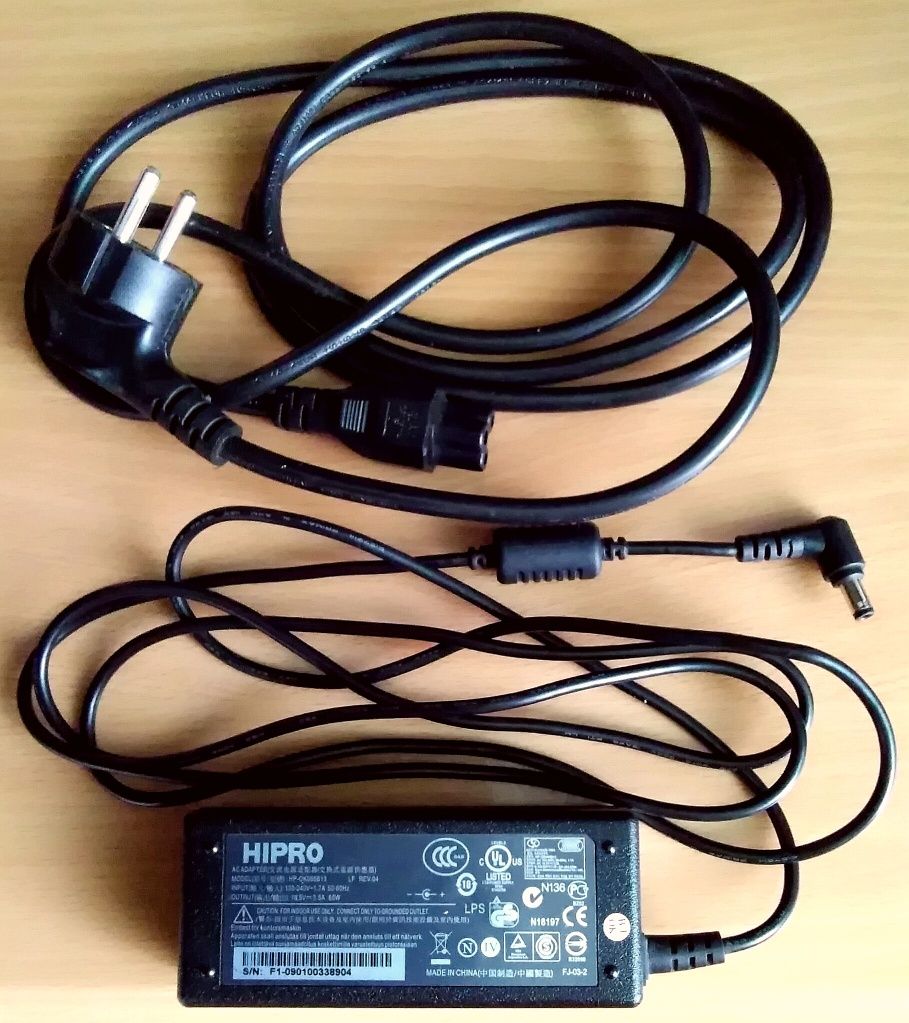 Hipro, Zasilacz do laptopa, Output: 18,5V 3,5A 65W