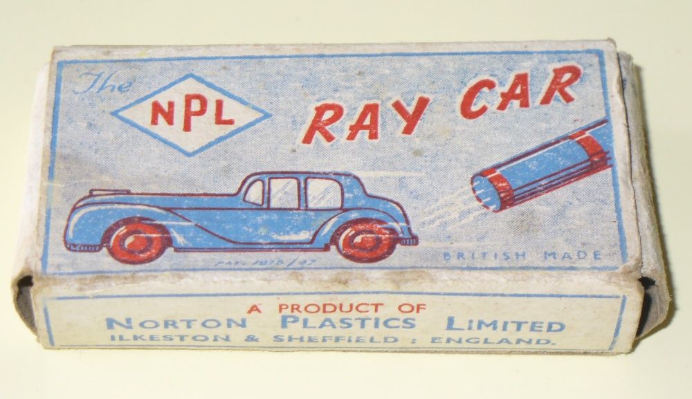 The NPL Ray Car, England - Carro movido a magnetismo -anos 40/50