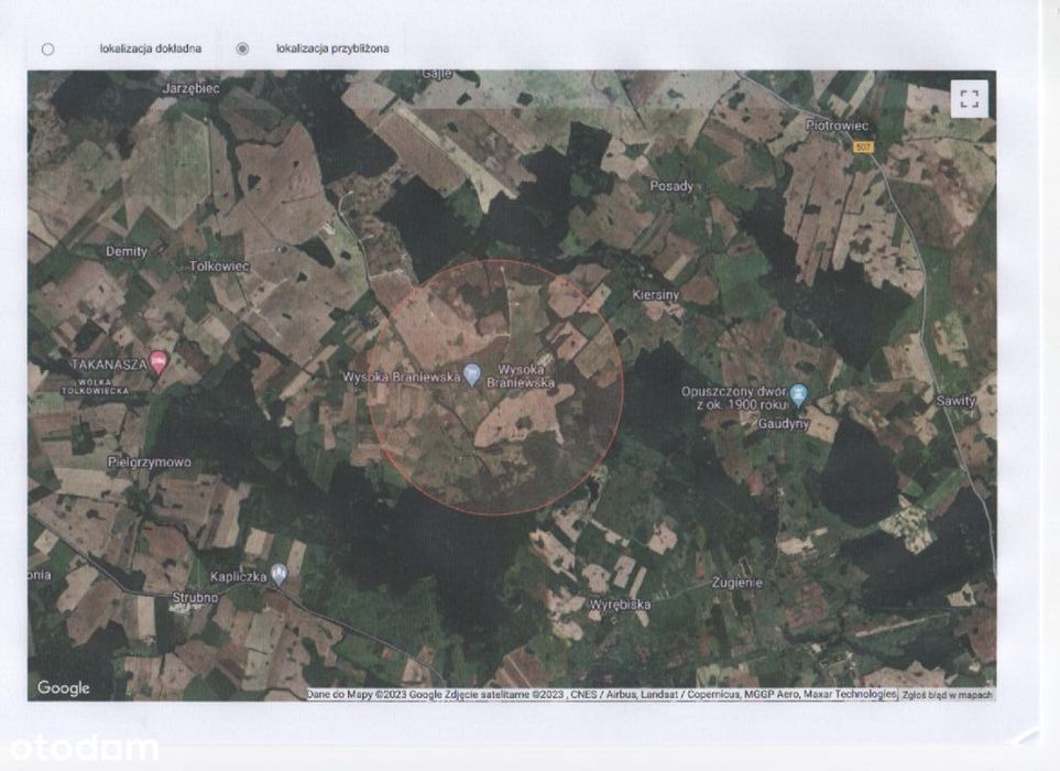 Janiki 31 ha , Podgórze 35, Płonne 18, Nowica 2 ha sprzedaż dzierżawa