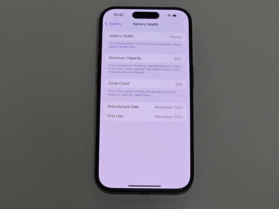 Iphone 15 Pro 128 GB Neverlock eSim