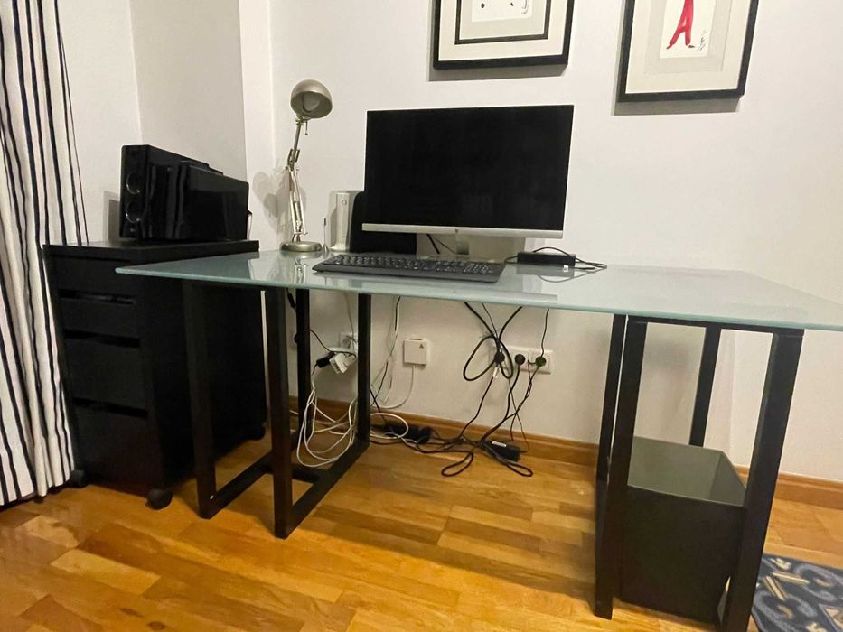 Mesa Escritório Vidro