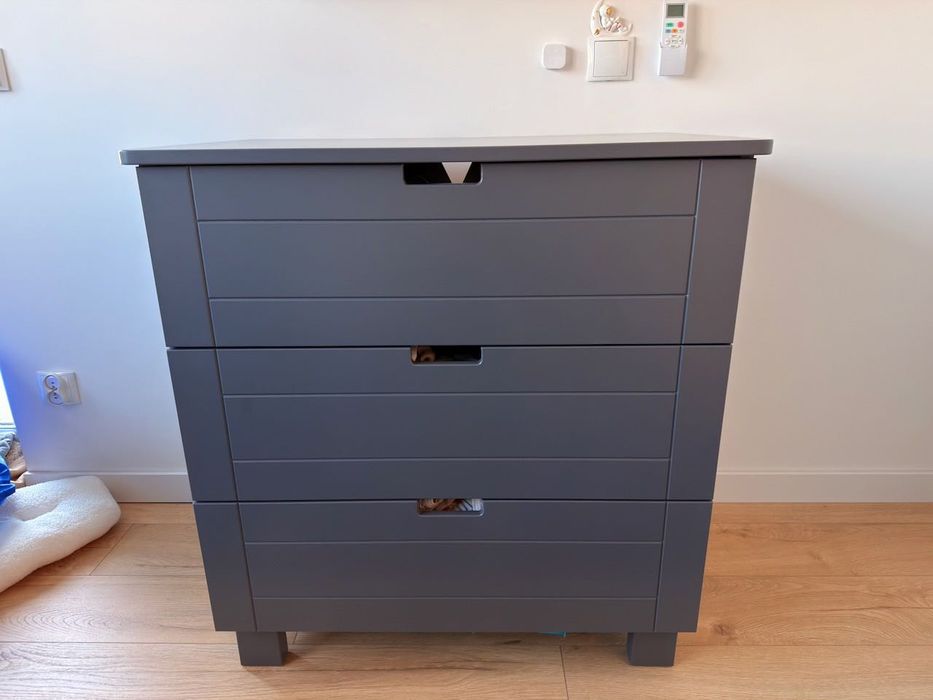 Komoda Klupś Iwo z przewijakiem - Grafit