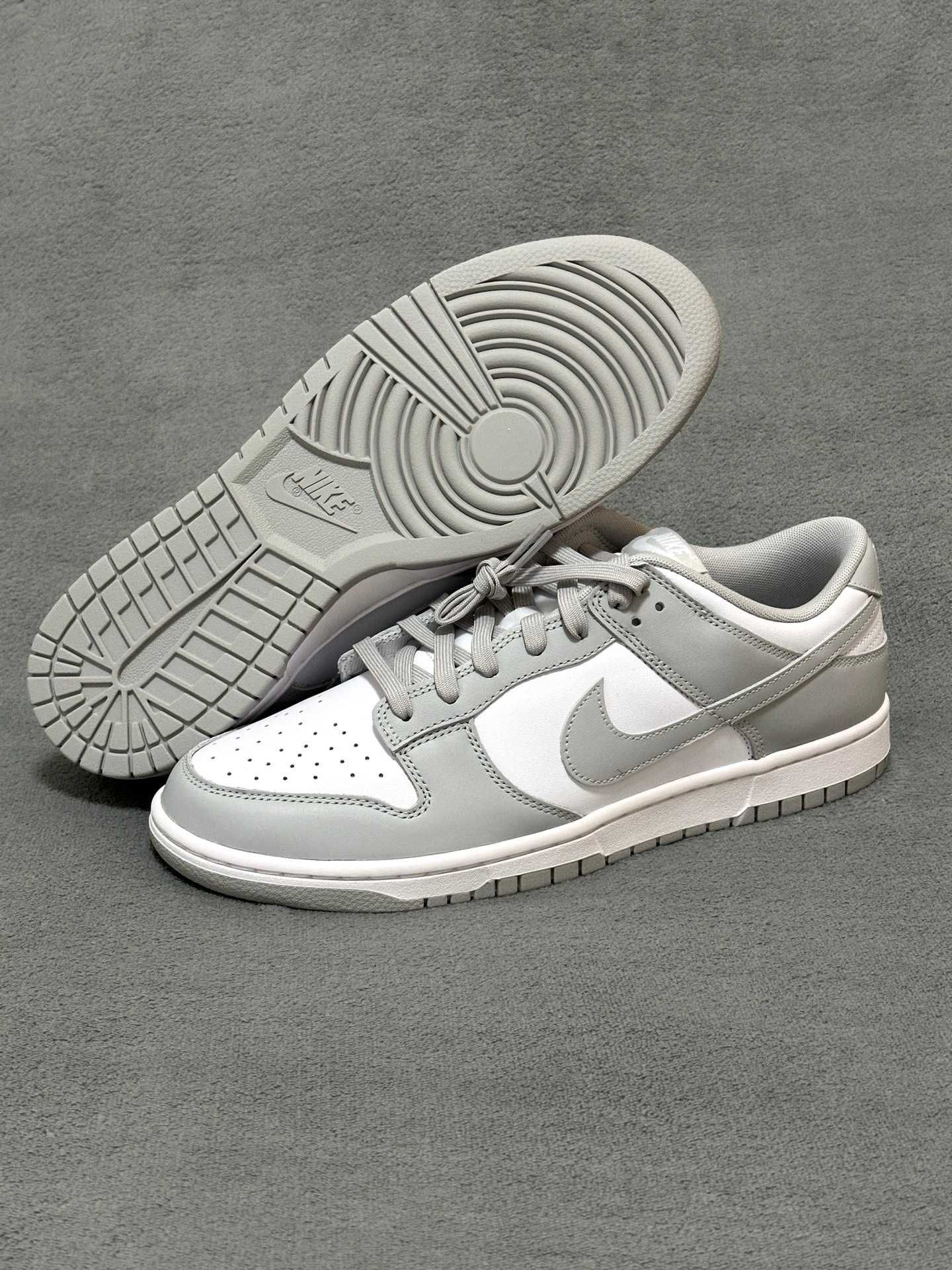 Buty codzienne Nike Dunk Low szary nowy z metką R.37.5