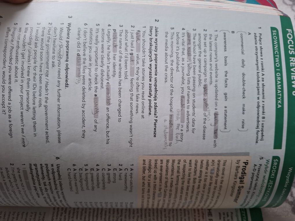 Focus 4 B2/B2+ Pearson . Podręcznik i ćwiczenia