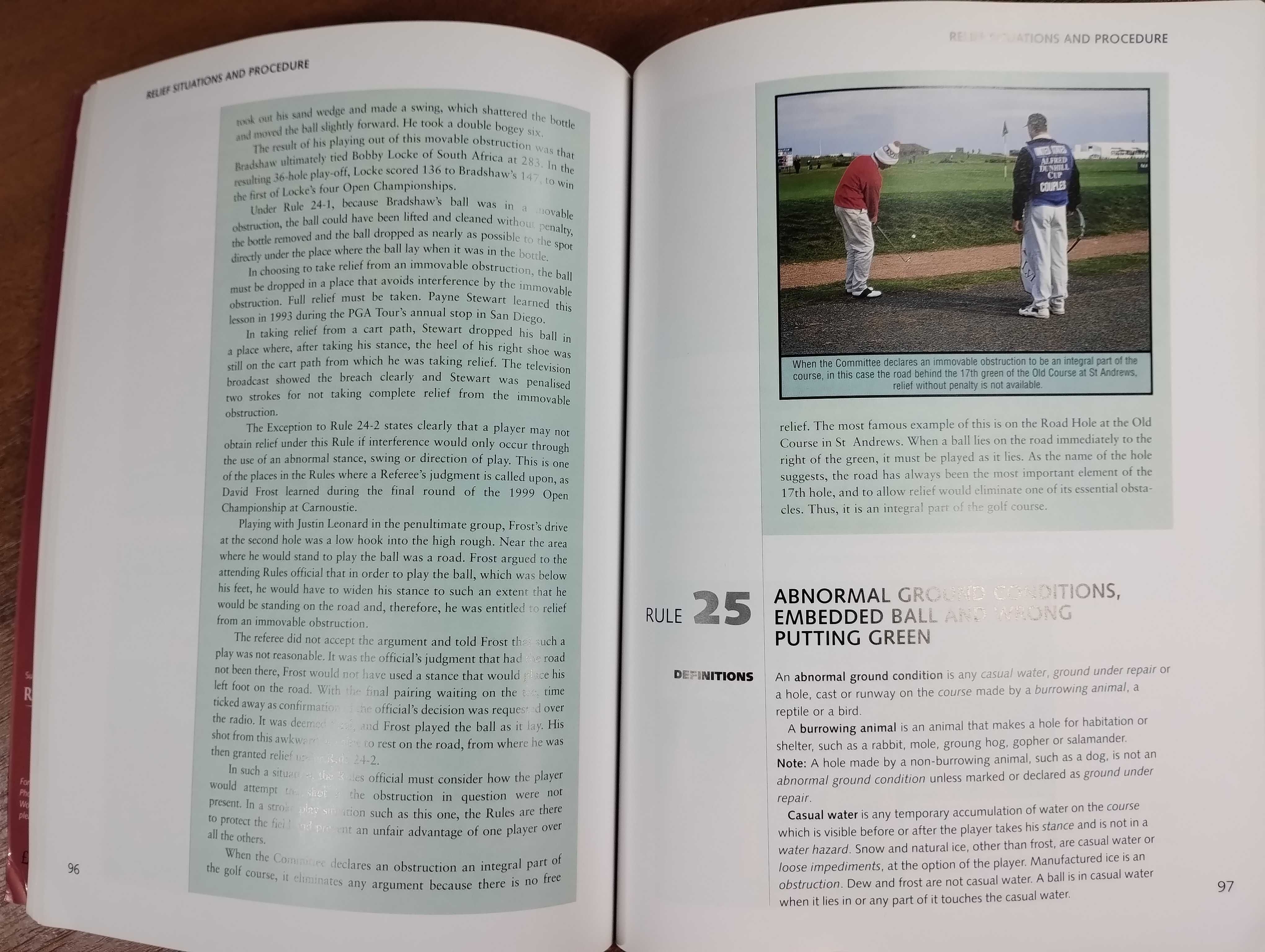 Golf Rules Illustrated - Книга про игру в гольф на английском языке