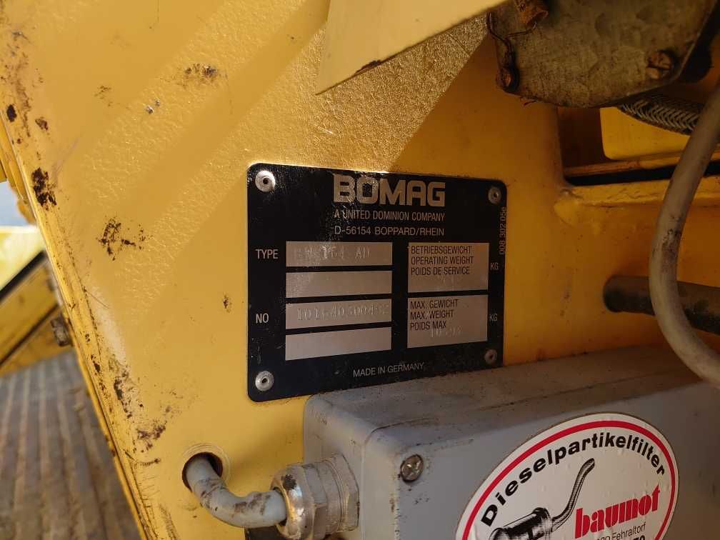 Коток дорожній Bomag BW164AD, каток вібраційний, ущільнювач