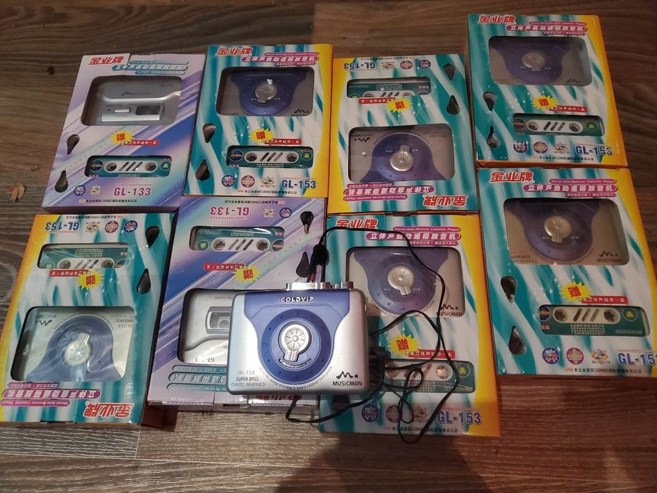 Плеер кассетный новый