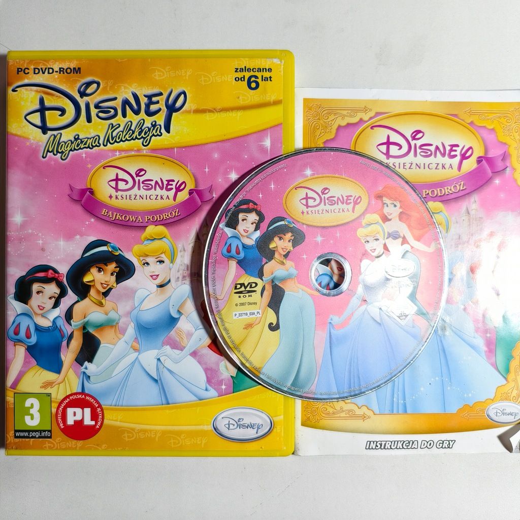 Gra PC - Księżniczka - Bajkowa Podróż - Gra Disney'a
