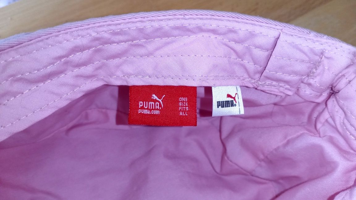 Czapka z daszkiem letnia pudrowy róż Puma uniwersalna