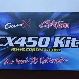 Troco-Heli FlybarLess CopterX CX450 Pro 3D;belt;Carbono;SEM ELETRONICA