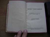 Starocie z PRL - Dewocjonalia = Nowy Testament z 1955 r.