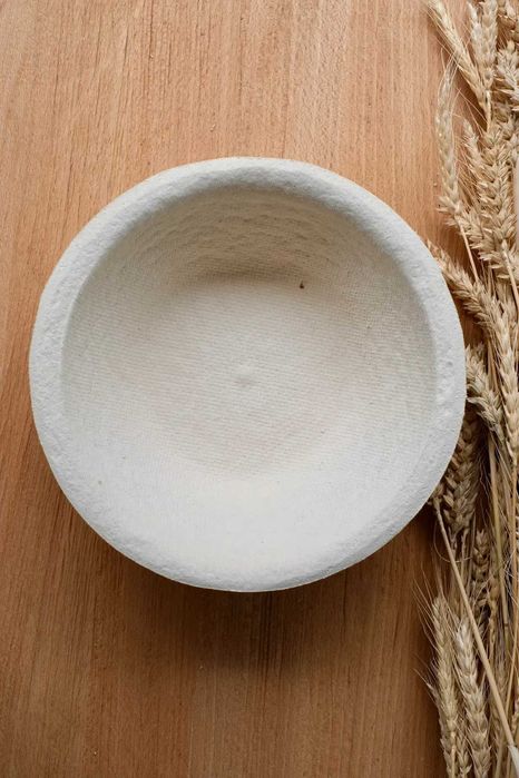 Koszyk rozrostowy z celulozy drzewnej okrągły gładki, 500g