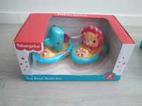 Fisher price toy boat bath set zestaw do kąpieli zabawks dla dzieci