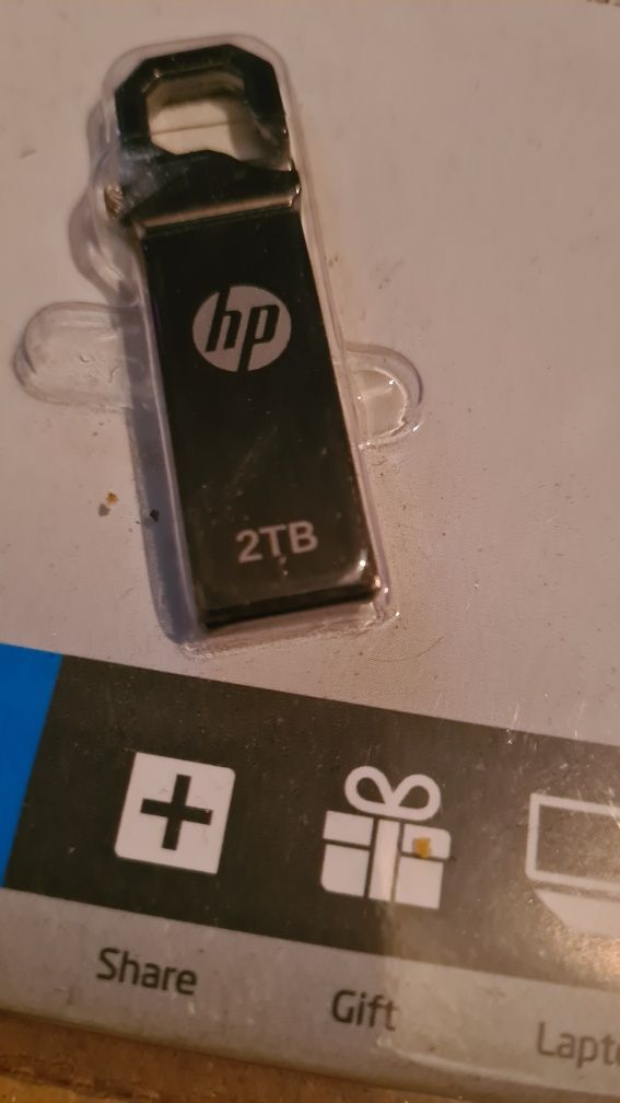 Pendrive HP 2Tb USB 2.0/3.0 Nowy Prezent