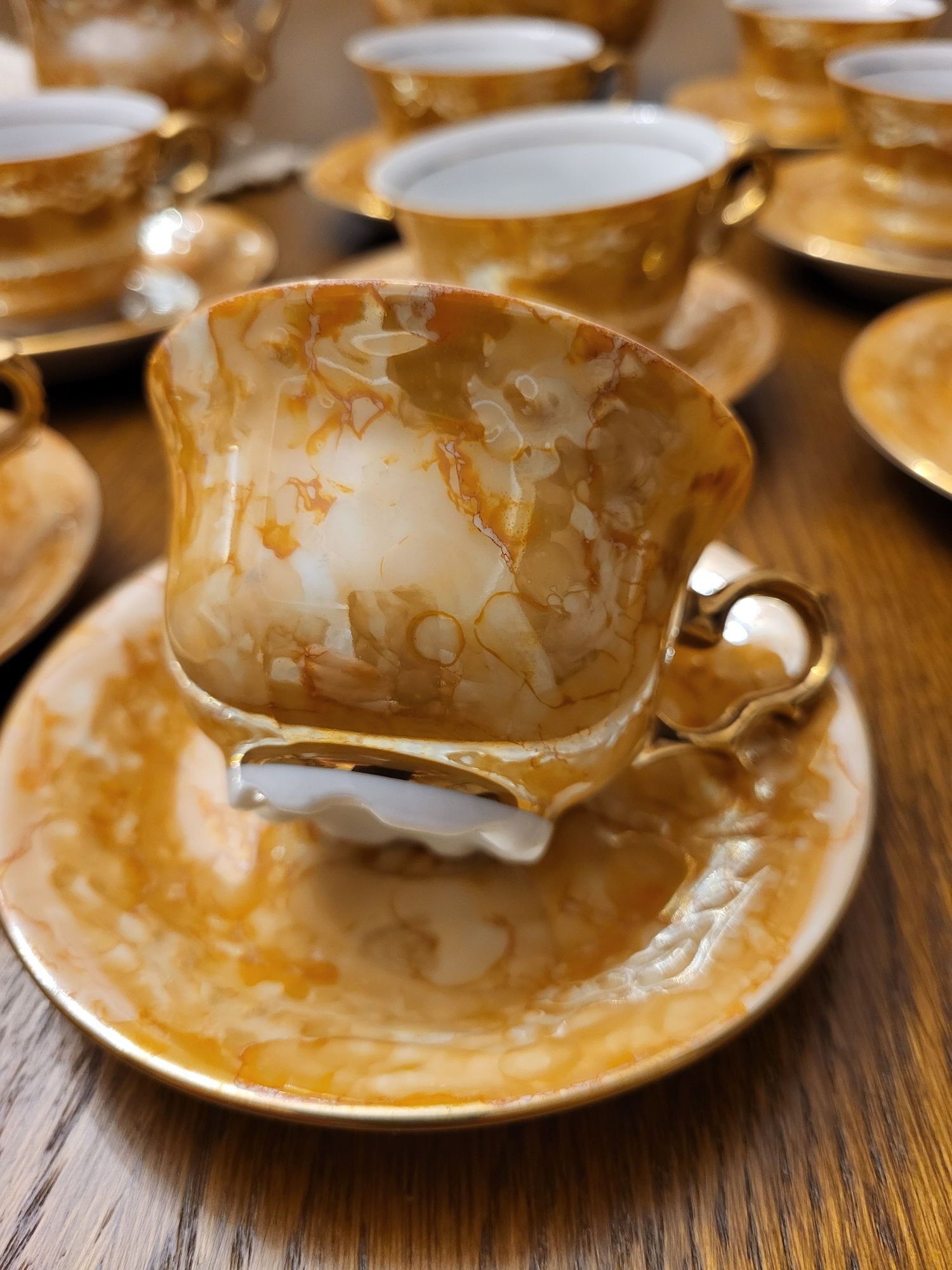 Porcelana zestaw kawowy Jarolina