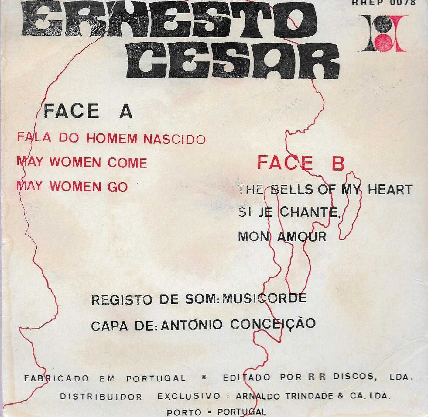 Ernesto César - - - - - Fala do Homem Nascido - - - - - EP