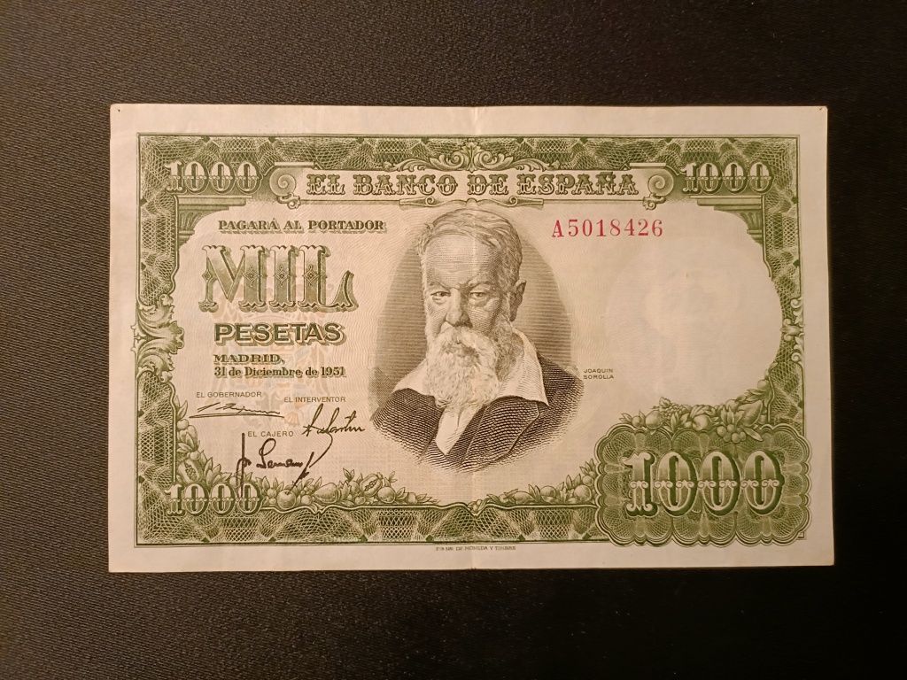 Mil pesetas 1951