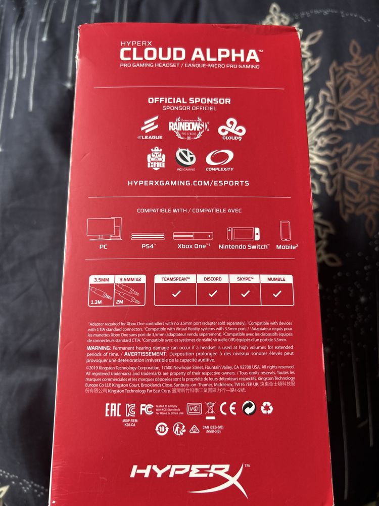 Hyperx Cloud Alpha