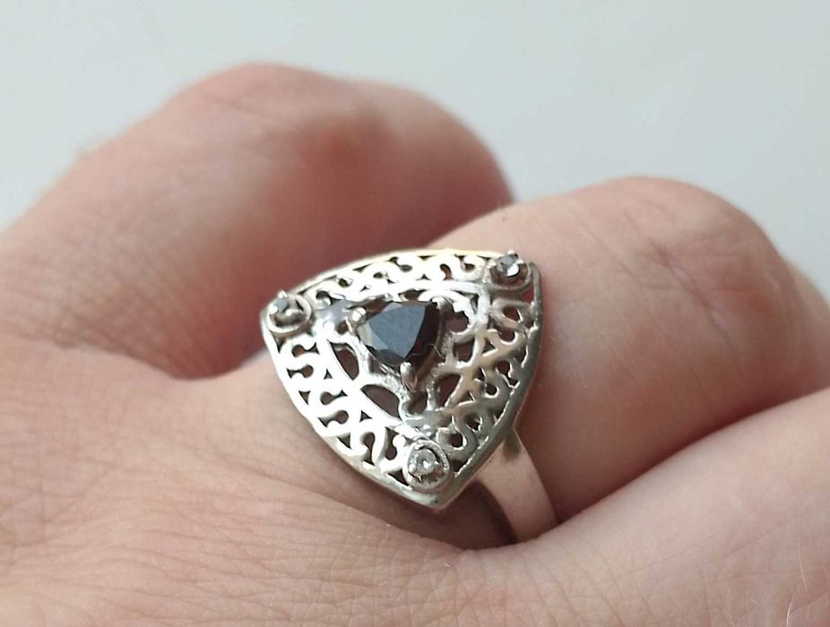 Срібні прикраси 925 пр з натуральними турмалінами