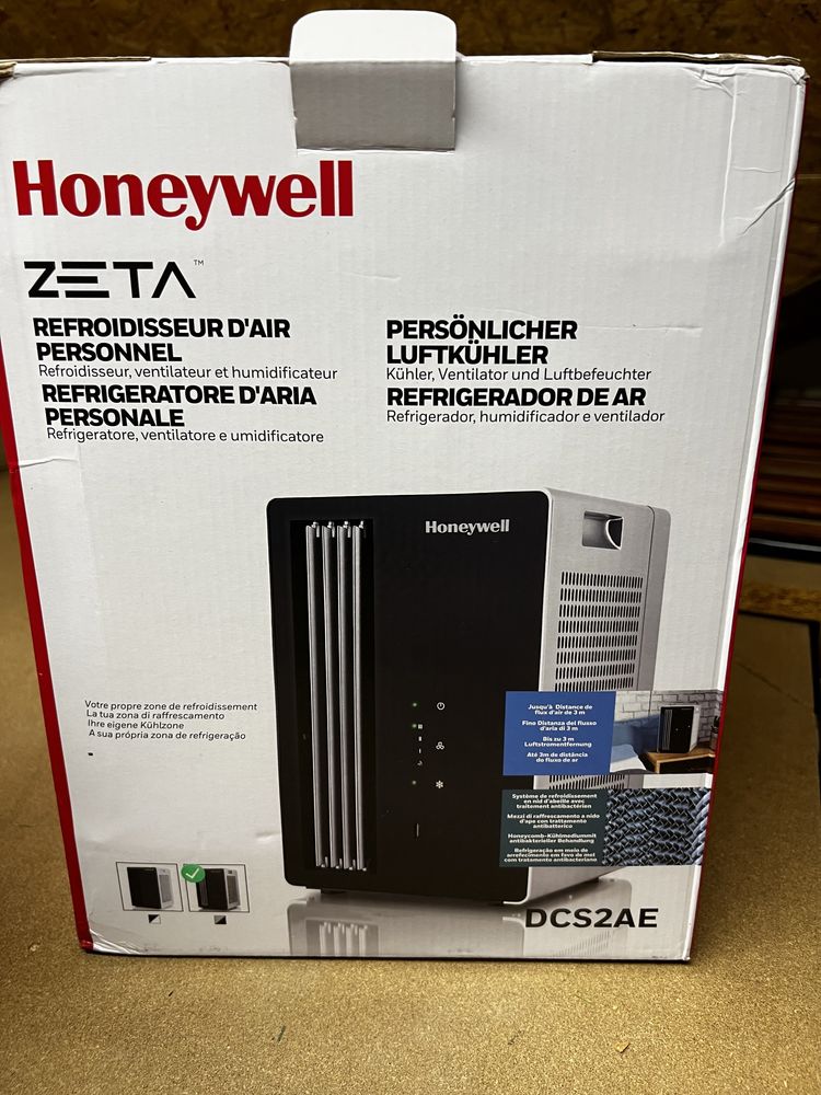 KLIMATOR EWAPORACYJNY - wodny schładzacz powietrza 3w1 -Honeywell Zeta