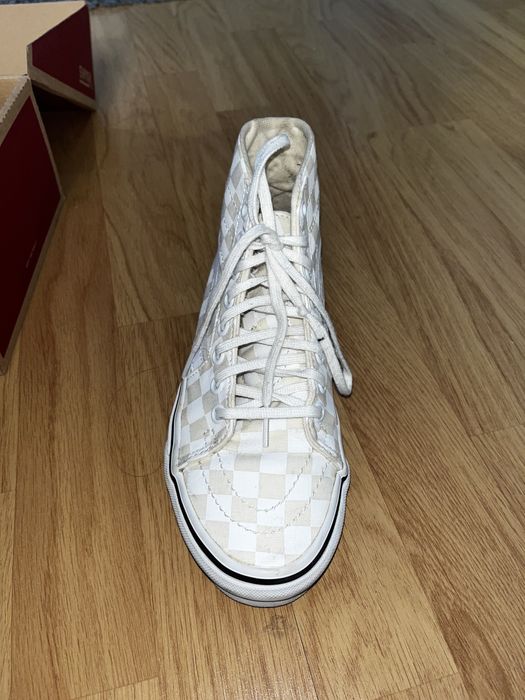 Tenis bota  checkerboard VANS