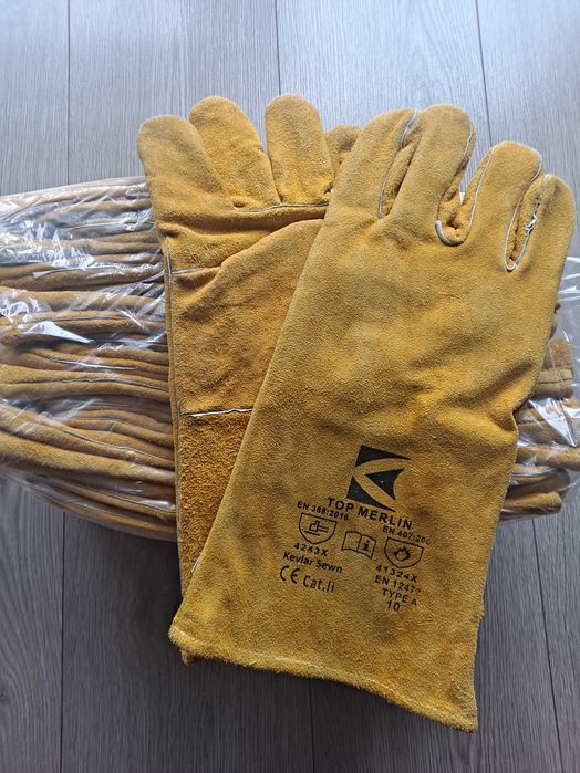 Rękawice spawalnicze Top Merlin 10 par NOWE TANIO