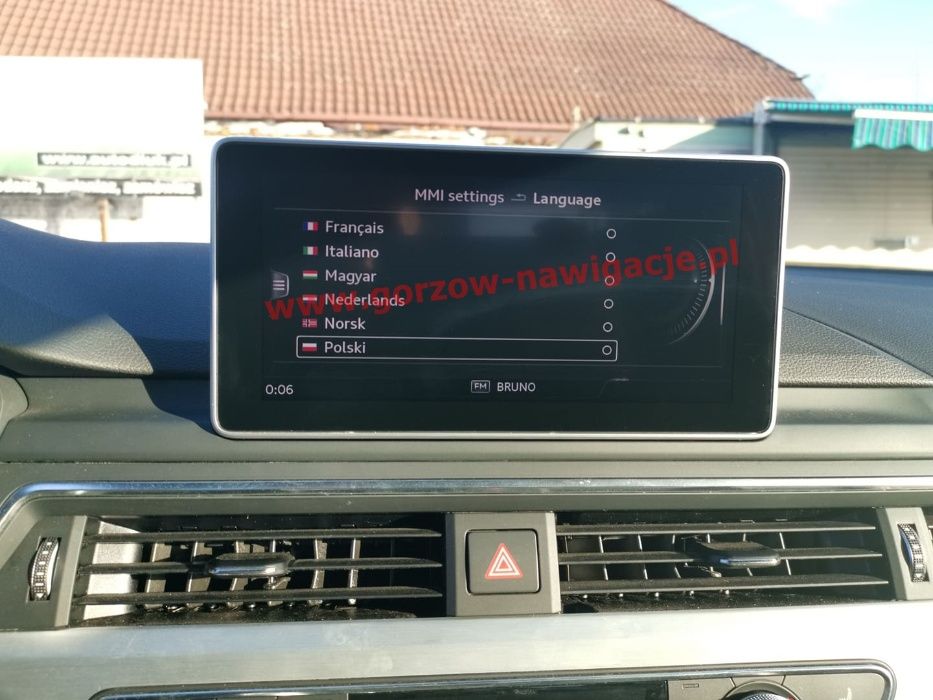 AUDI MIB II MIB 2 Konwersja Usa-Europa Mapa2025 Carplay AndroidAuto