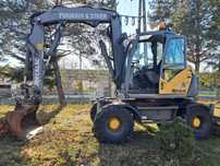 koparka kołowa Mecalac 714 MW 2004 rok