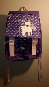 Plecak Torba Unicorn z jednorożcem dla dziewczynki do szkoły