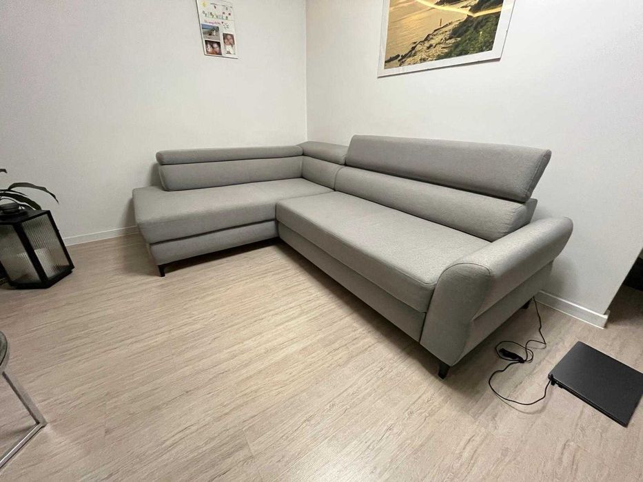 Narożnik z funkcją spania
