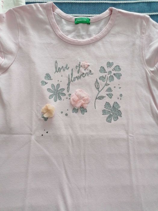 Lote 3 t-shirts menina 6 anos