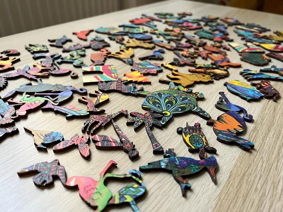 Деревянные зверушки