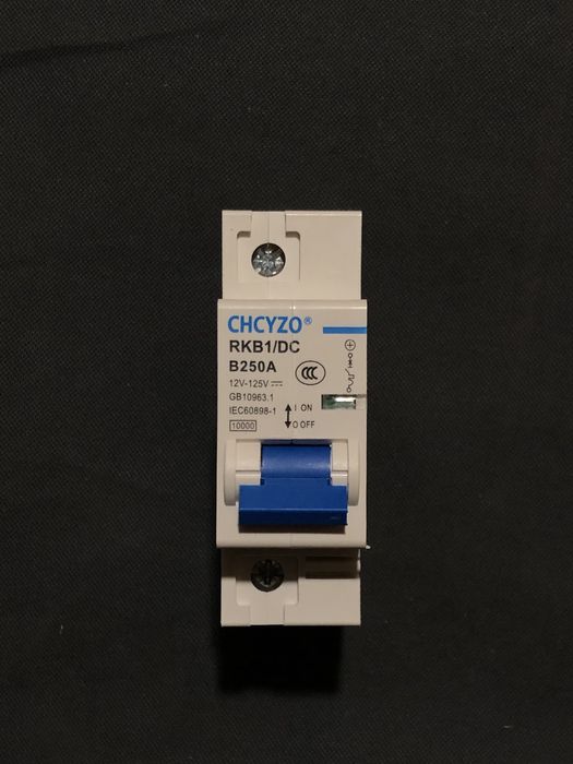 Автомат постійного струму 250А 12-125V RKB1 DC