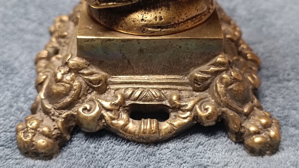 Figurka z mosiądzu Temida, Sprawiedliwość (wysokość 23 cm)