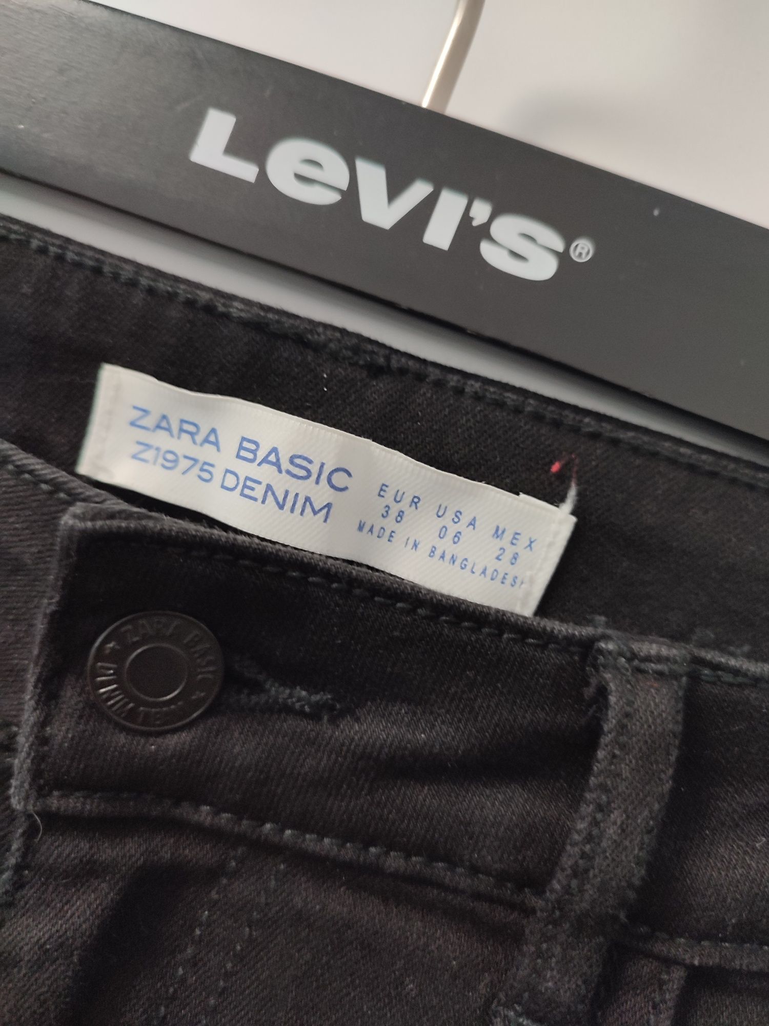 Spodnie damskie jeansy Zara M