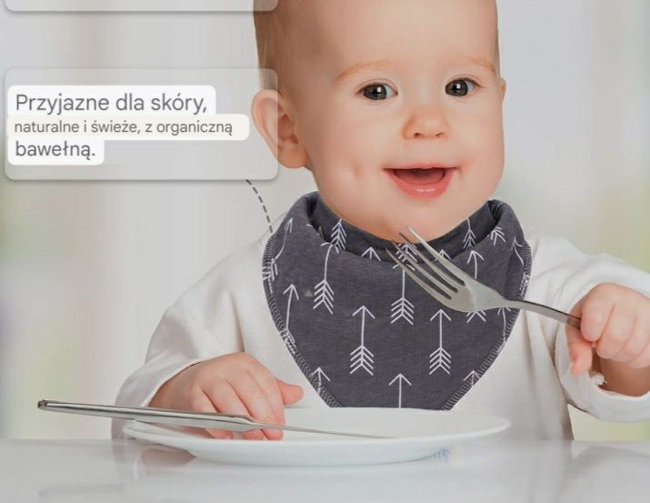 Zestaw śliniaków Mubytree 8 sztuk