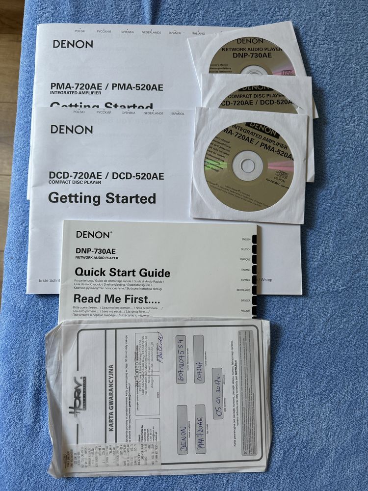 DENON  4 segmenty + Kolumny Tonsil