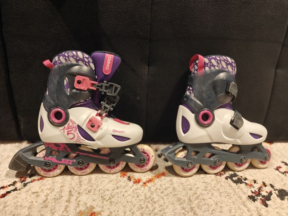 Rolki Oxelo Play 5 28-30 plus ochraniacze 2xs