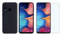 Plecki Telforceone Do Samsung Galaxy A20E Czarny