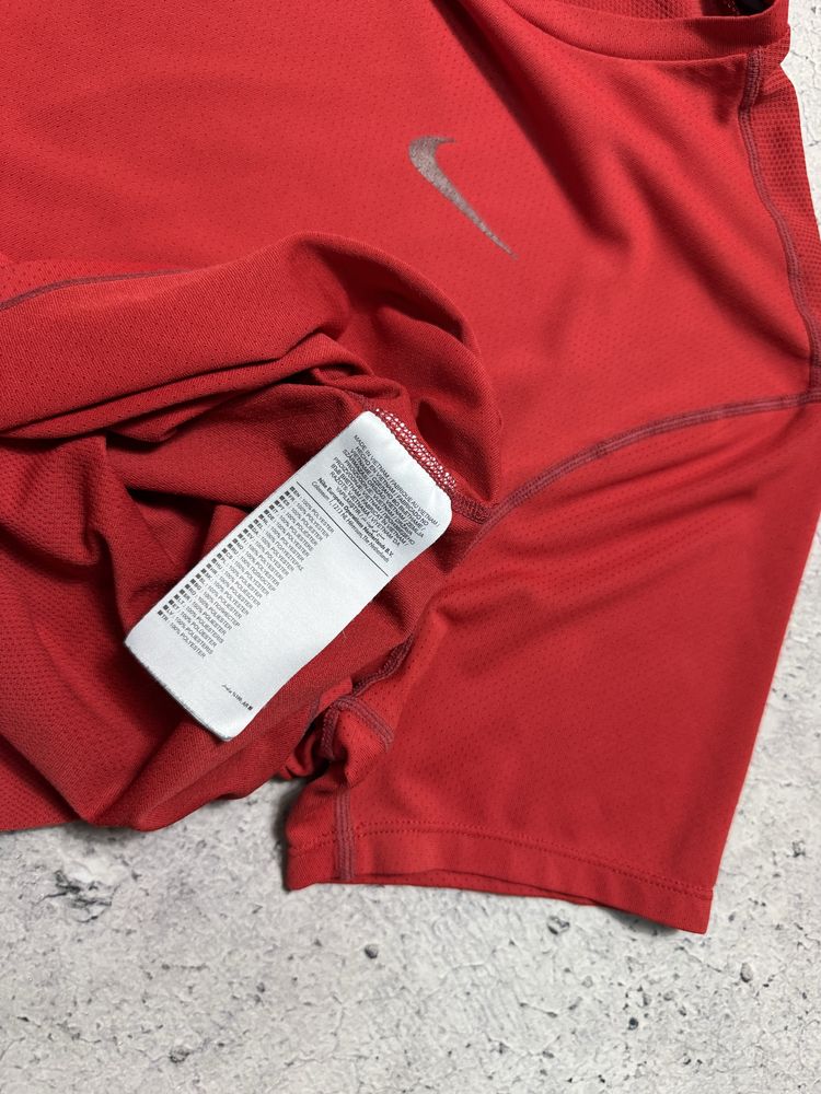 Мужская Спортивная Футболка Nike Dri-Fit Оригинал S-M Компресионная