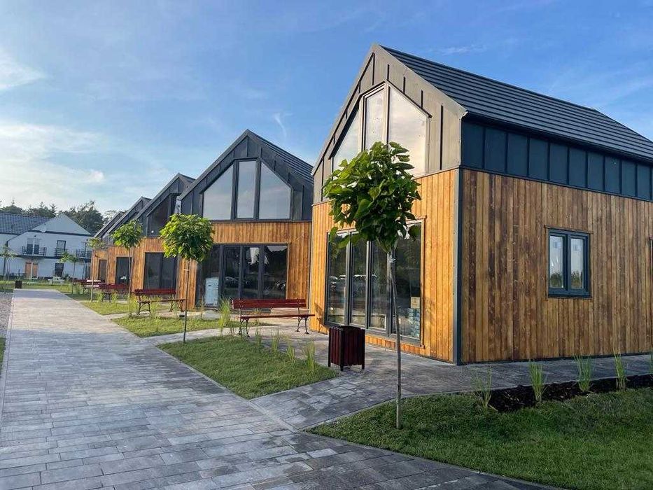 Dom Nowoczesna Stodoła, domek drewniany, letniskowy 35m2, ROD