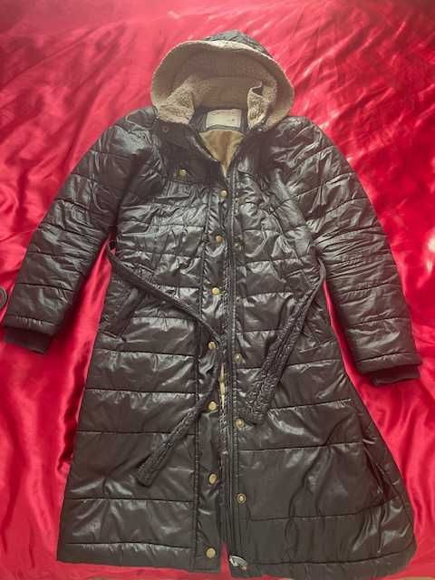 Długa kurtka zimowa