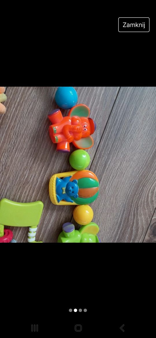 Grzechotki dla niemowlaka